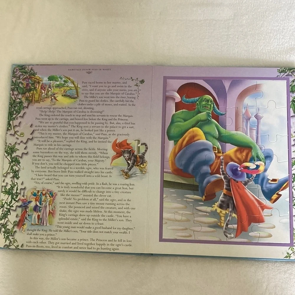Fairytale Jigsaw Puzzle Book